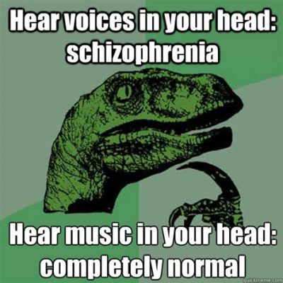 is it normal to hear music in your head all the time? when does this phenomenon occur?